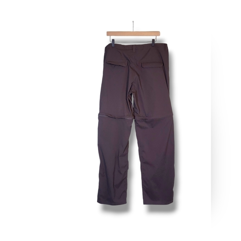 Canyon Creek Mens XL Gray Nylon Convertible Outdoor Pants Zip into Shorts - Picture 2 of 7